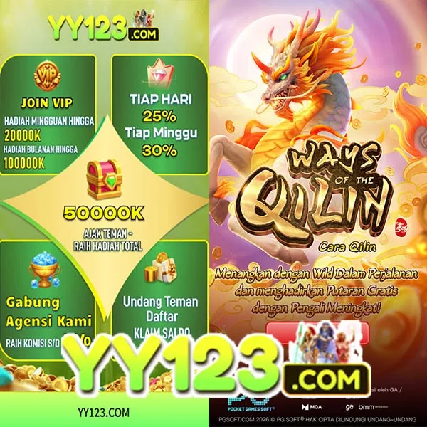 YY123 Bonus Member Baru 100%
